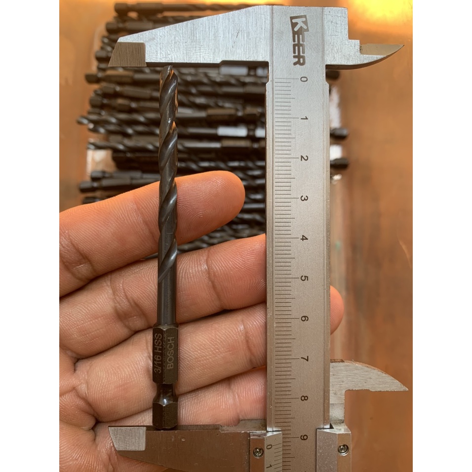 Mũi khoan inox Bosch , mũi khoan sắt thép bosch chuôi lục giác hàng xuất khẩu châu âu chính hãng