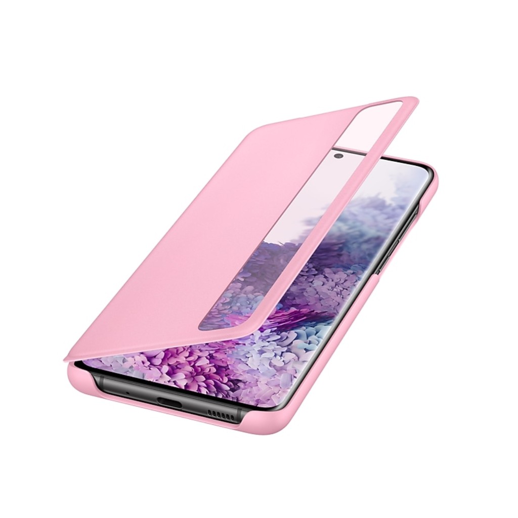 Bao Da Smart Clear View Samsung Galaxy S20 Ultra / S20+  / S20 - Hàng Chính Hãng Nguyên Seal