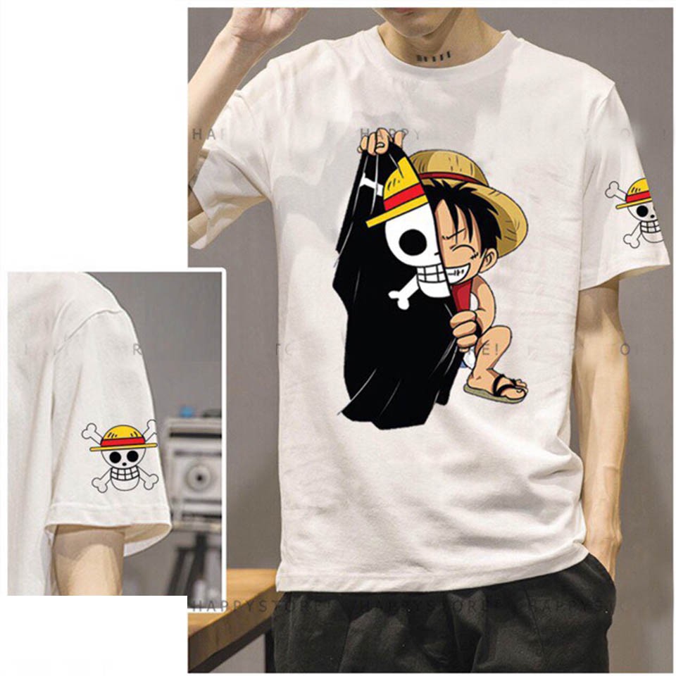 [Freeship 50K] Áo Thun MONKEY LUFFY Siêu Đẹp | Áo Đảo Hải Tặc | One Piece Tshirt