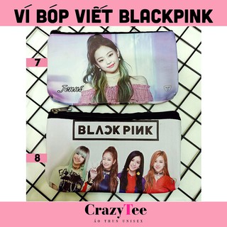 Ví đựng bút bóp viết da Blackpink Kpop