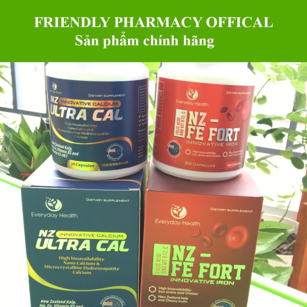 {Nhập Newzeland} NZ-ULTRA CAL Bổ sung canxi hữu cơ cho mẹ bầu và trẻ đang độ tuổi phát triển xương (30 viên)