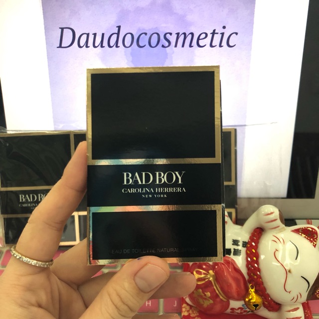 [ vial HOT ] Nước hoa Carolina Herrera Bad Boy EDT 1.5ml | BigBuy360 - bigbuy360.vn