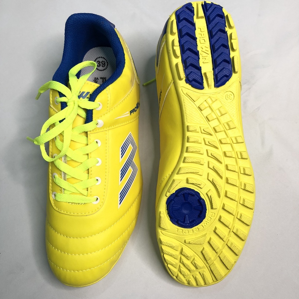 Giày Bóng Đa Bằng Da Prowin  Trẻ Em - Màu Xanh Dương (TẶNG TẤT)Thương Hiệu Việt Chất Lượng Cao