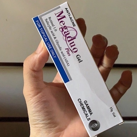 Gel Giảm Mụn Ẩn Và Thâm Gamma Megaduo Gel 15g - Bản Plus