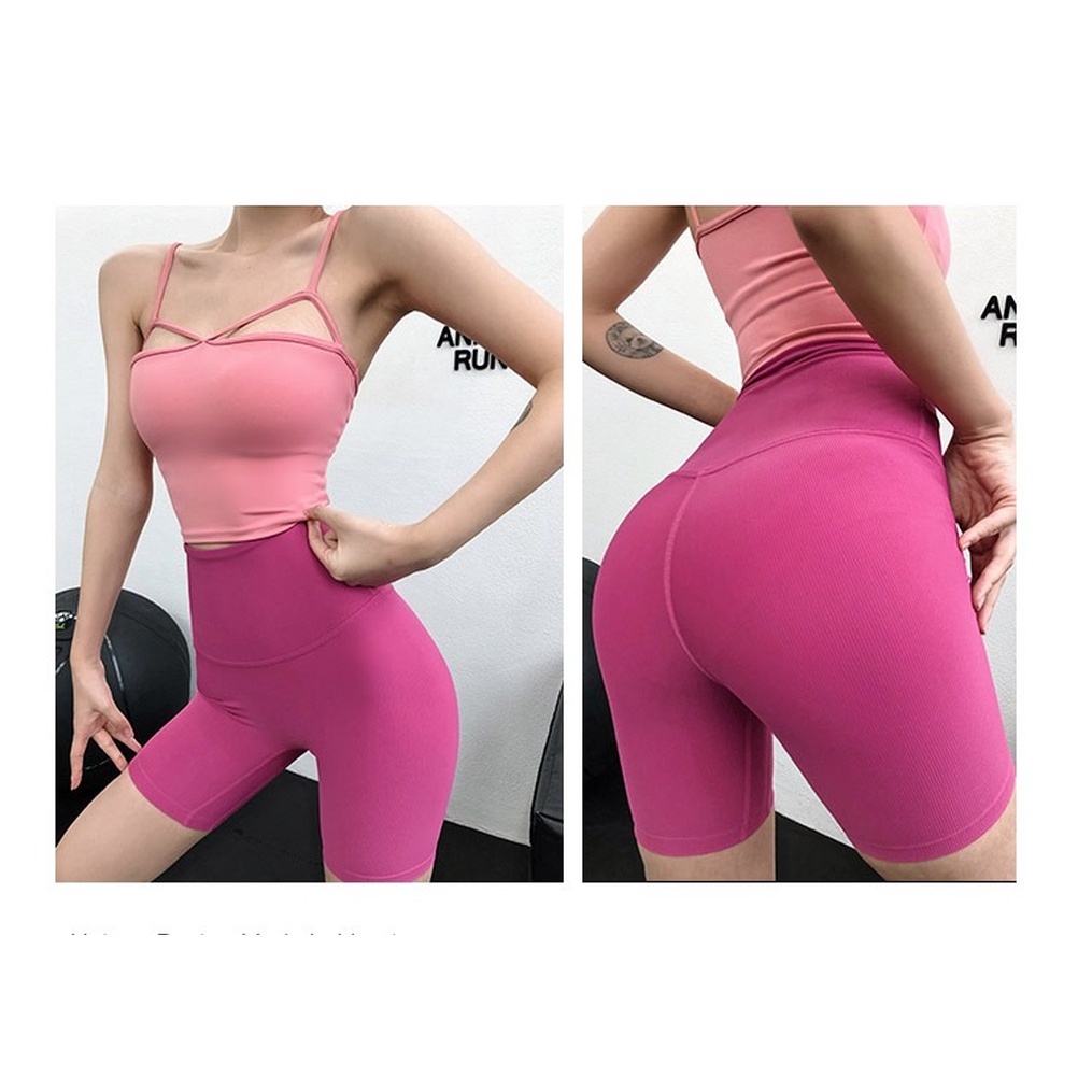 Quần ngắn ANRAN phong cách thể thao thời trang dành cho nữ