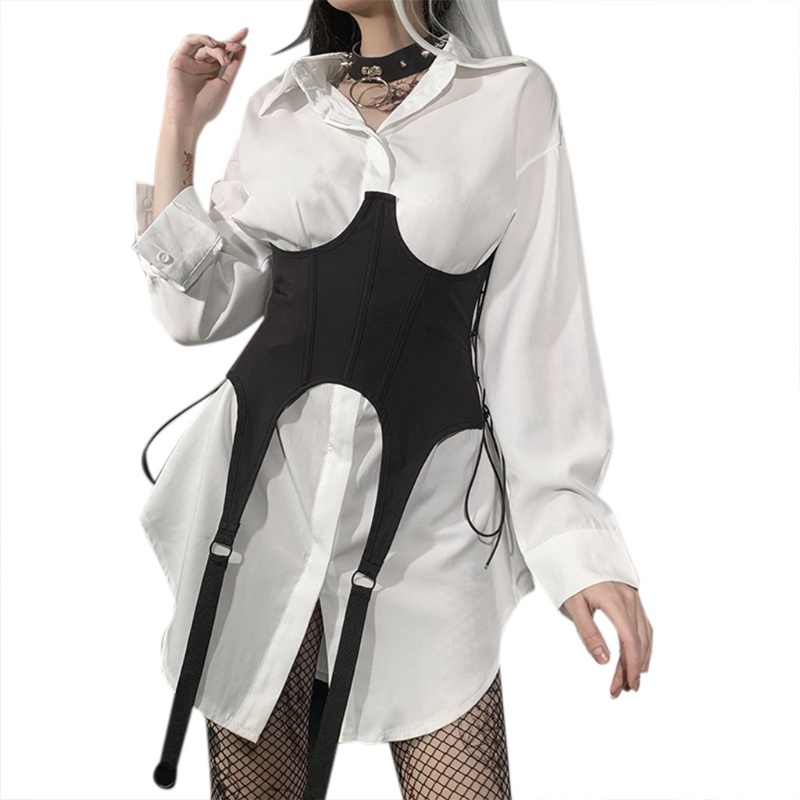 Áo Corset Màu Sắc Trơn Phong Cách Vintage Thời Trang Mùa Hè Cho Nữ | BigBuy360 - bigbuy360.vn