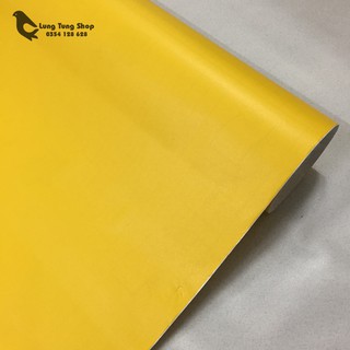 decal vàng nhám có sẵn keo - khổ 1,2m