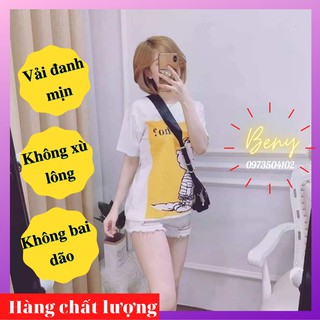 Áo thun nữ chữ w💖𝑭𝑹𝑬𝑬𝑺𝑯𝑰𝑷💖phông tay lỡ-áo phông_trắng cotton co giãn 4 chiều kháng khuẩn