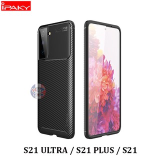 Ốp lưng IPaky Carbon Auto Focus cho S21 Ultra / S21 Plus / S21
