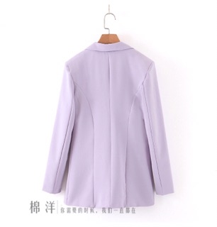 (ẢNH THẬT) SET PASTEL TÍM BLAZER+CORSET+SHORT