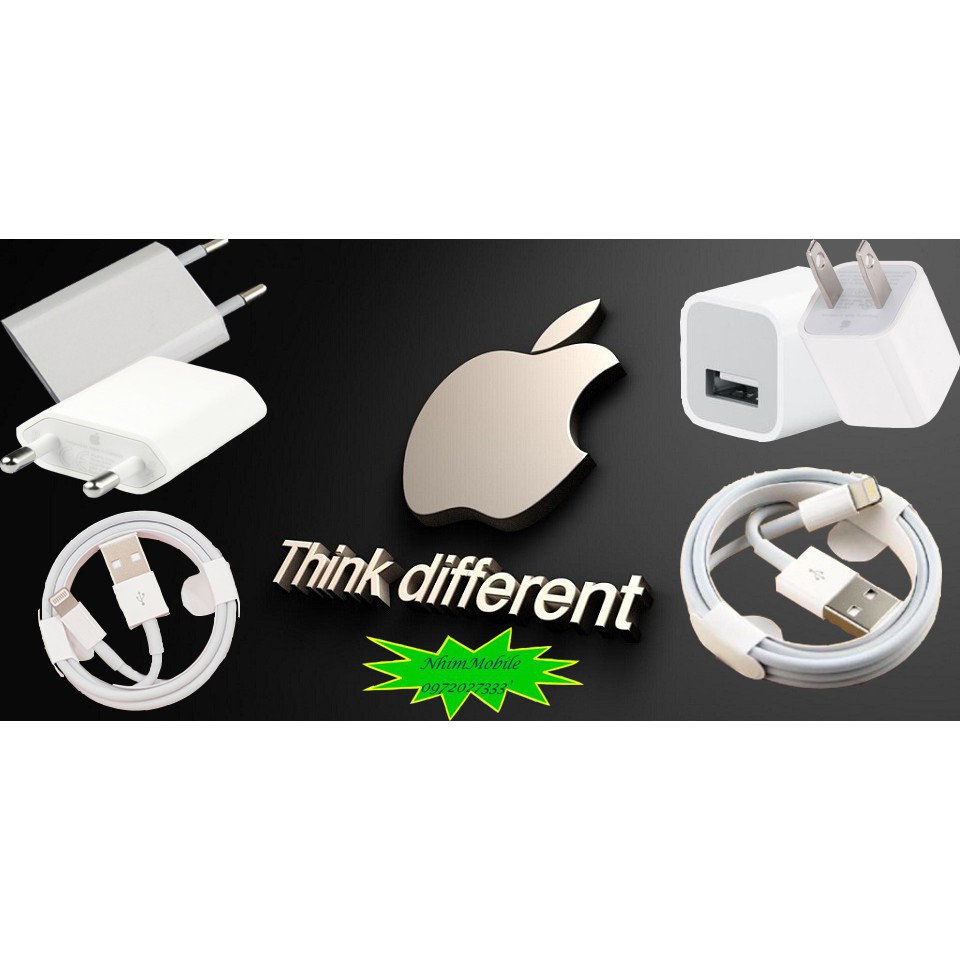 Combo củ+ cáp sạc iphone - Foxconn