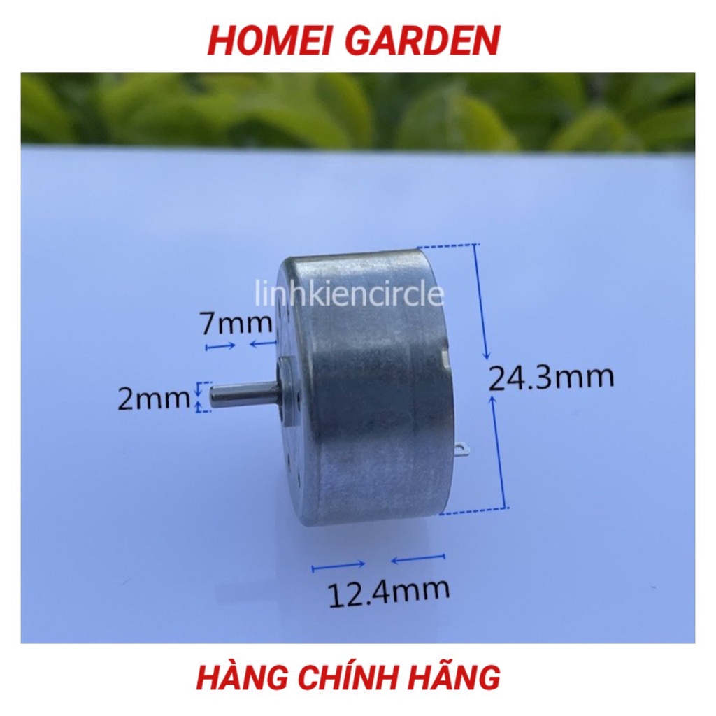 Motor 300 dòng điện nhỏ điện áp 3V - 6V tốc độ 3700 - 7500 RPM hàng mới 100% - D0399