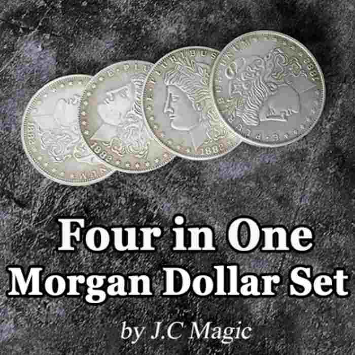Đồ chơi ảo thuật độc đáo: Morgan Four-in-One Coin Set