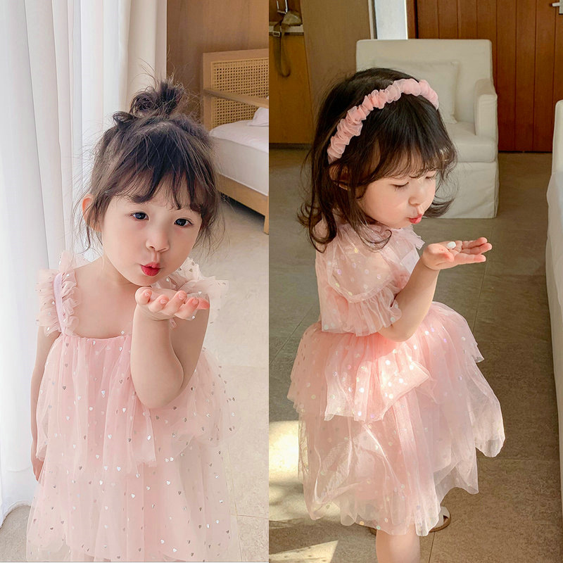 Kids Girls Super Fairy Mesh Dress
