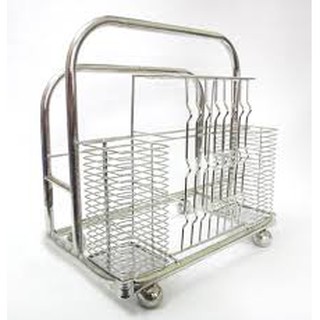 Kệ Để Dao Thớt Đũa Inox Xịn