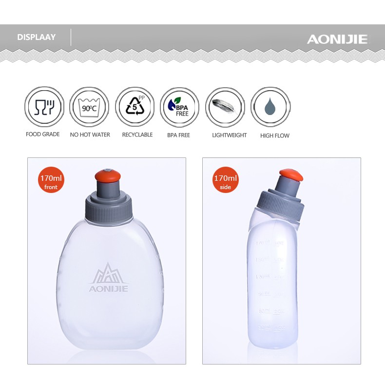 Chai nước thể thao AONIJIE SD05 SD06 170ml 250ml không chứa BPA