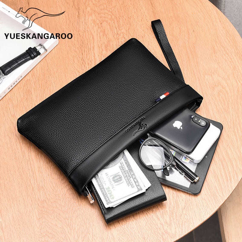 Ví da cầm tay thời trang dành cho nam | BigBuy360 - bigbuy360.vn