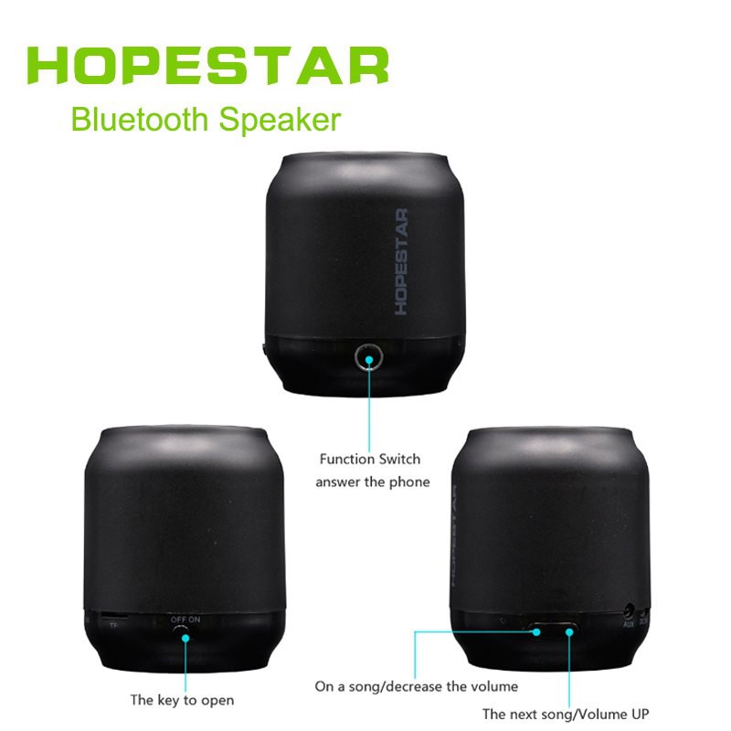 Loa bluetooth cao cấp HopeStar H8 - Âm thanh cực phê -DC3014