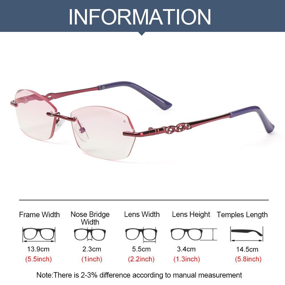 ESPO Mắt Kính Đọc Sách Chống Tia Bức Xạ Ánh Sáng Xanh Trong Suốt Gọng Kim Loại