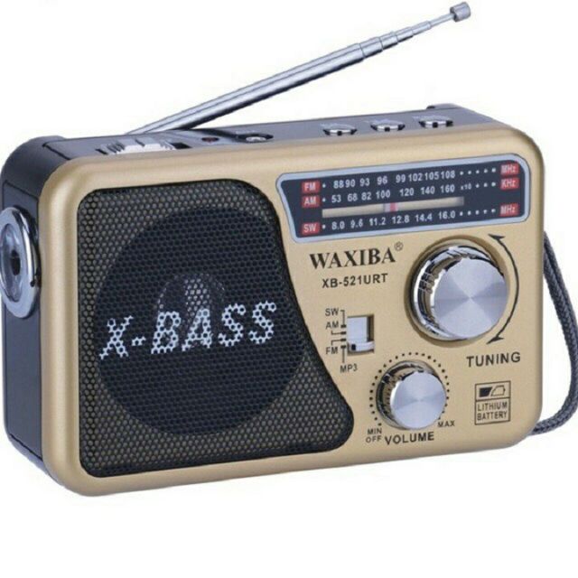 Đài radio có thẻ nhớ và usb XB-521.Hàng chính hãng BH 12 tháng