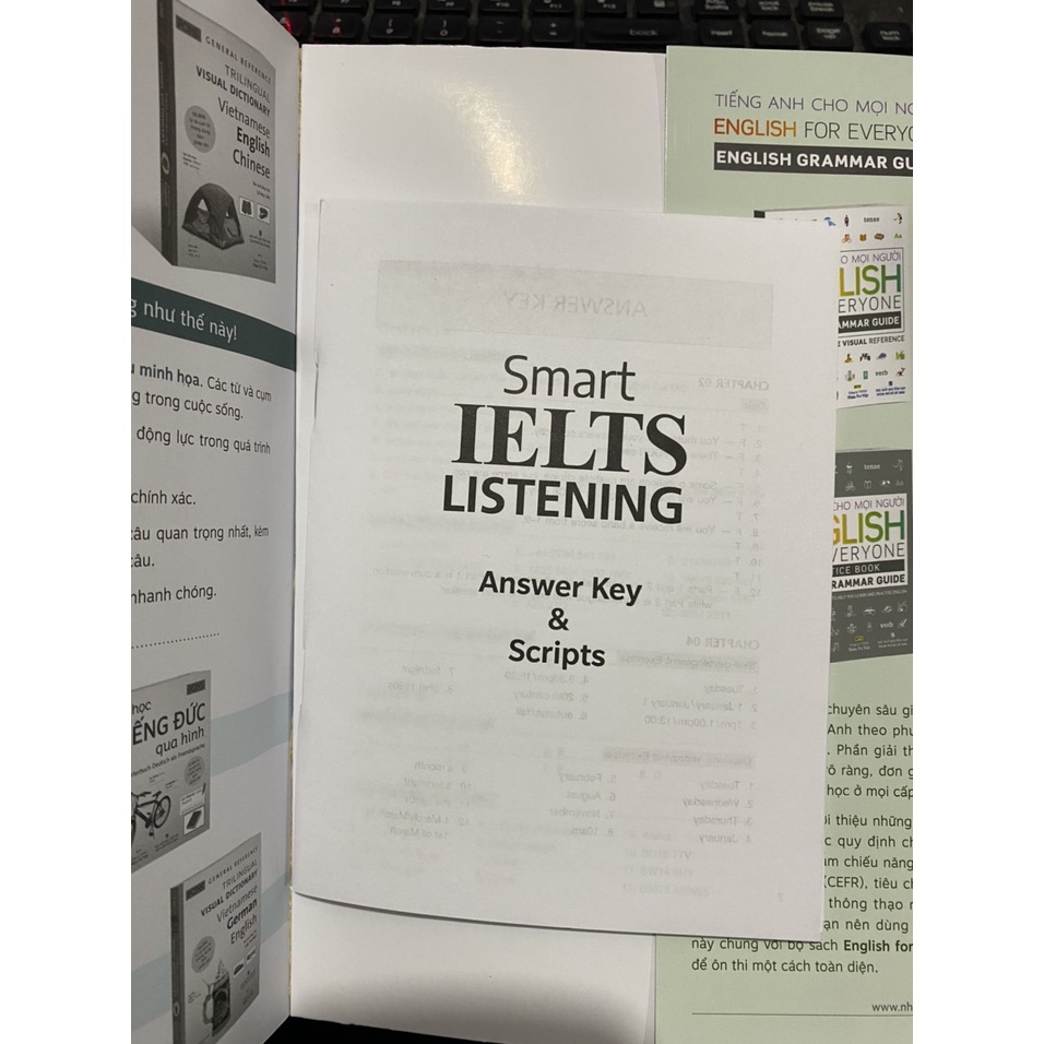 Sách - Smart Ielts Listening ( Nhân Trí Việt )