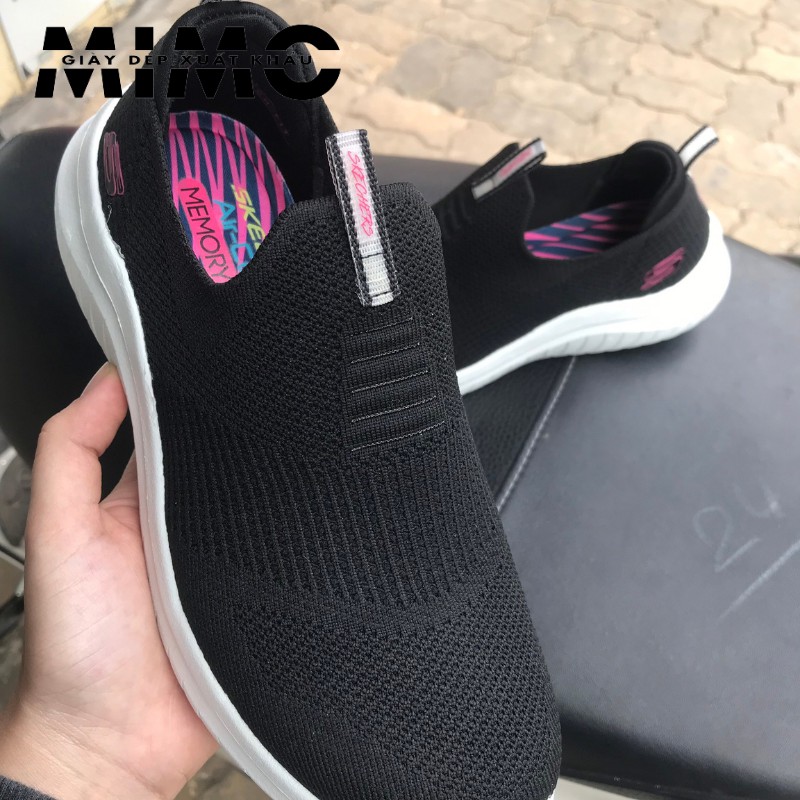 [Hàng xuất] Giày thể thao Skechers cố chun êm mềm nhẹ cho nữ