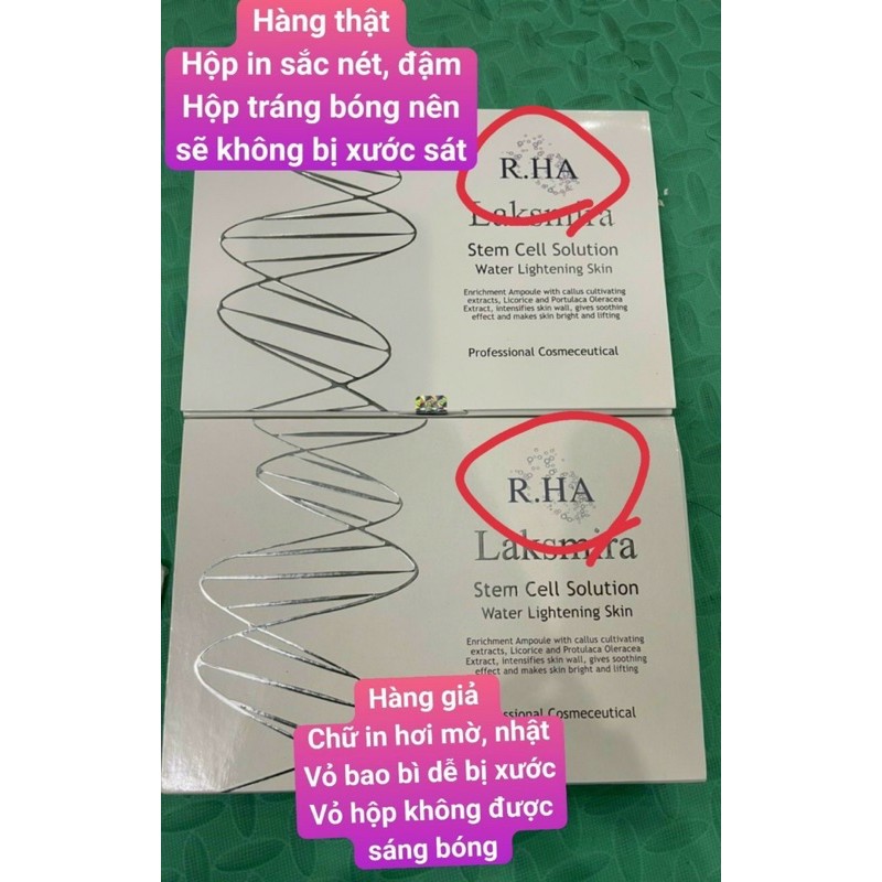 TẾ BÀO GỐC LAKSMIRA HÀNG CHUẨN❤FREESHIP❤ BILL HÀN, TẾ BÀO GỐC LAKSMIRA R.HA, HÀNG CHUẨN CÓ THÊM CHỮ R.HA TRÊN HỘP VÀ LỌ | BigBuy360 - bigbuy360.vn