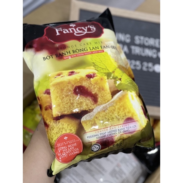 BỘT TRỘN SẴN BÁNH BÔNG LAN Ổ FANCY 001