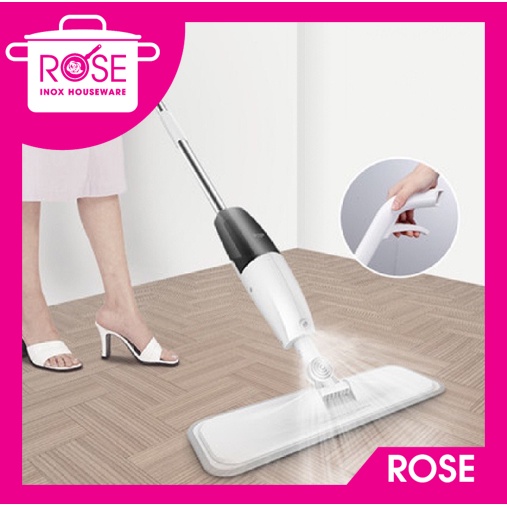 Cây lau nhà phun sương AURORA thông minh , Bộ chổi lau nhà đa năng có bình xịt nước lau mọi ngóc ngách tiện lợi