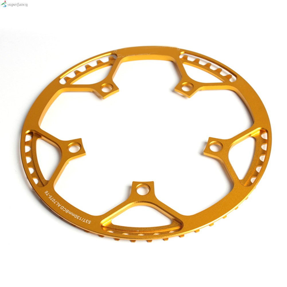 Folding Bike Narrow Wide Chainring 130 BCD Round Shape Single Chain Ring Speed 45T 47T 53T 56T 58T High Quality