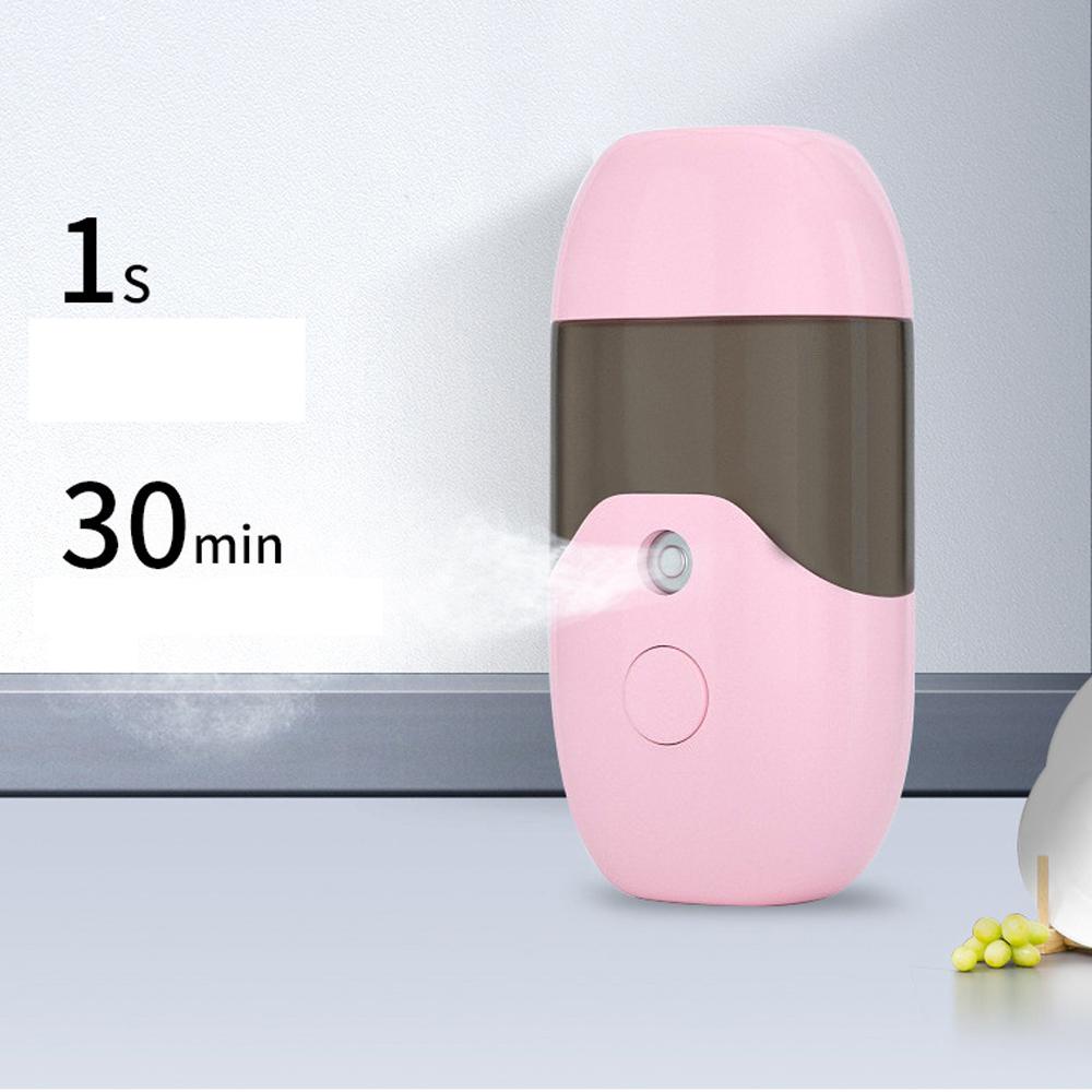 QQMALL Máy Phun Sương Nano Mini Sạc USB Chống Lão Hóa Chống Nếp Nhăn Làm Đẹp Cho Nữ