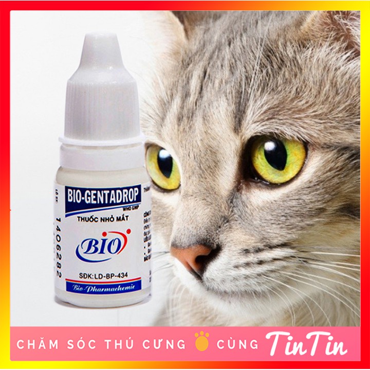 Nhỏ Mắt Bio-Genta Drop Cho Chó Mèo Giá Rẻ