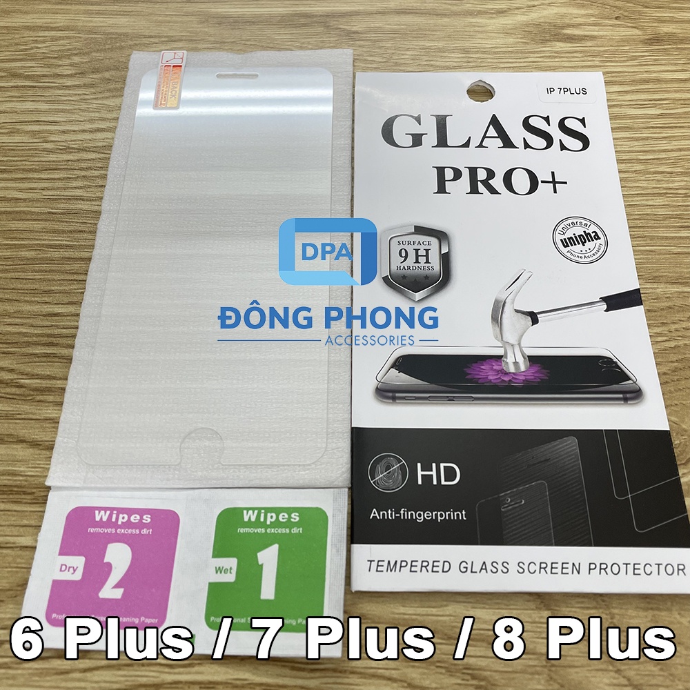 Miếng Dán Kính Cường Lực iPhone Trong Suốt Giá Rẻ