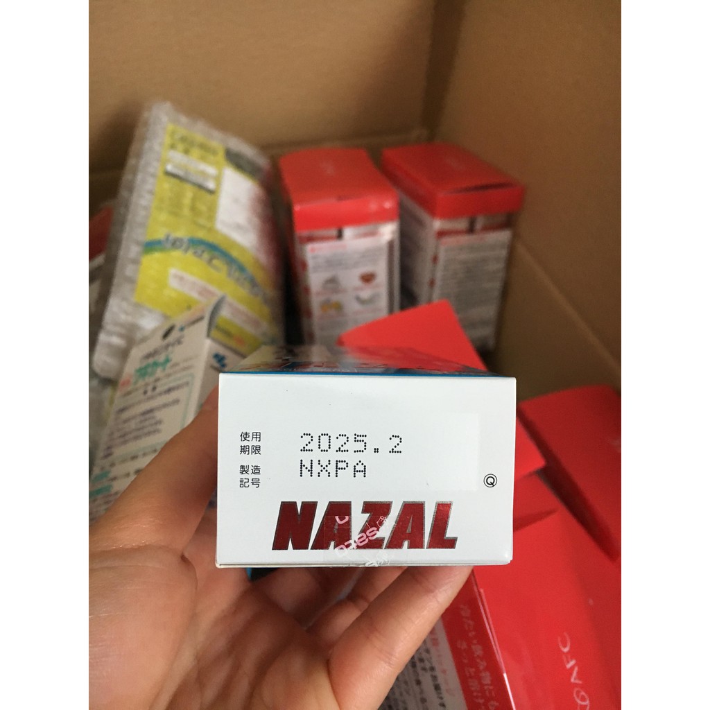 Xịt mũi Nazal 30ml Nhật Bản  - Xịt thông mũi, ngạt mũi, xoang, sổ mũi Nazal 30ml Nhật Bản nội địa