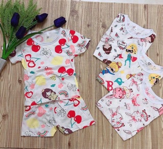 Combo 5 bộ cotton tre