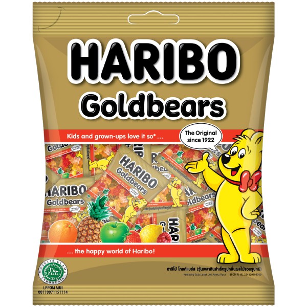 Kẹo dẻo Haribo Goldbears 200g