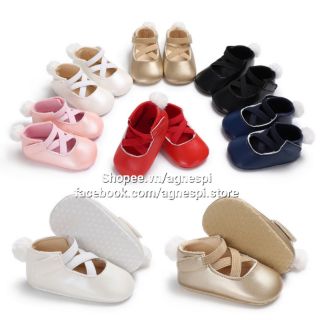 Giày tập đi đuôi thỏ bé gái