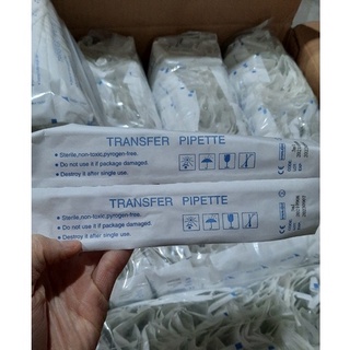  Combo 100 ống hút sữa cho bé không chịu bú bình an toàn chống sặc Pipet 