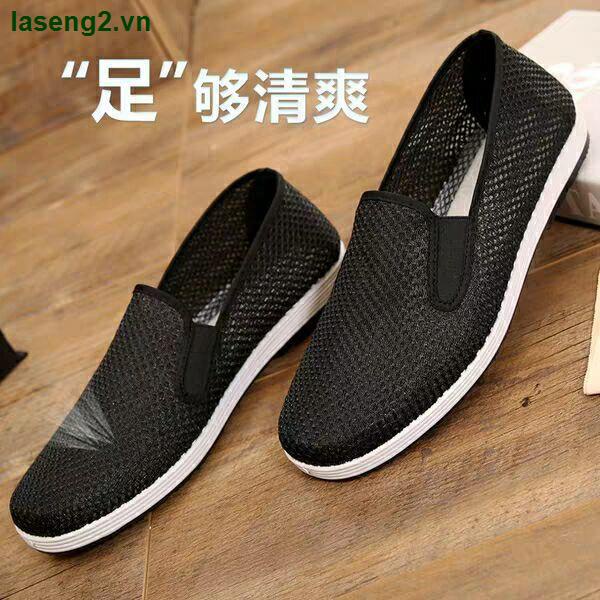 Giày lưới thoáng khí đế mềm thời trang mùa hè cho nam