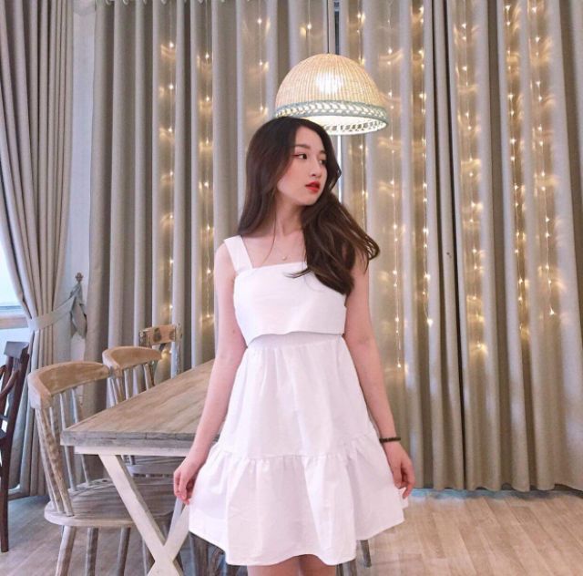 ĐẦM HAI DÂY NƠ LƯNG GIÁ SIÊU MỀM CHO CHỊ EM VI VU NGÀY HÈ KÈM ẢNH THẬT | BigBuy360 - bigbuy360.vn