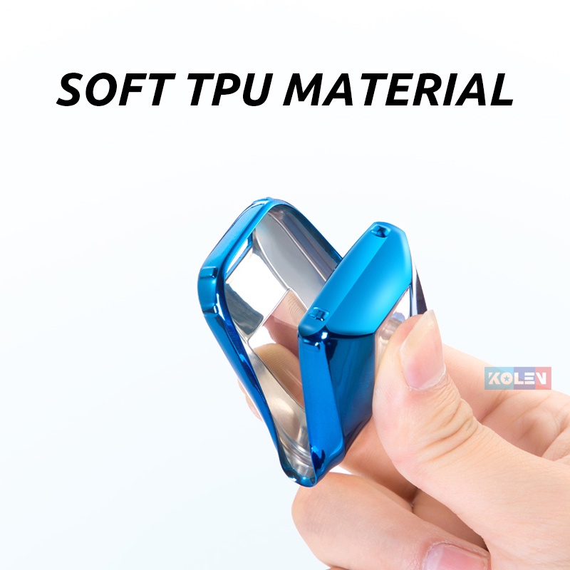 Vỏ Bảo Vệ Chìa Khóa Điều Khiển Từ Xa Bằng TPU Mềm Cho Xe Hơi Honda CivIc HRV CRV XRV Crider Odyssey 2015-2018