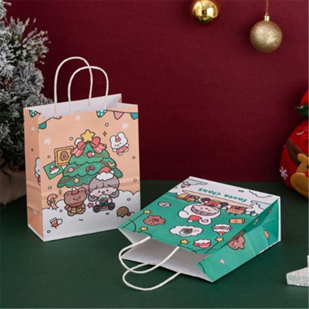 Túi Giấy Đựng Bánh Kẹo Xinh Xắn Theo Phong Cách Năm Mới