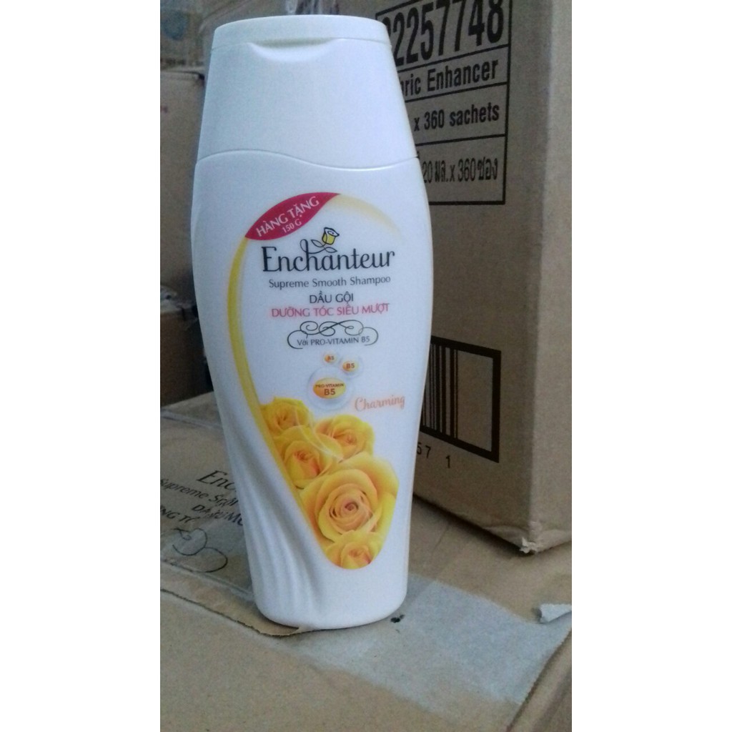 Dầu Gội Dưỡng Tóc Siêu Mượt Enchanteur Charming 150g (tím và vàng) | BigBuy360 - bigbuy360.vn