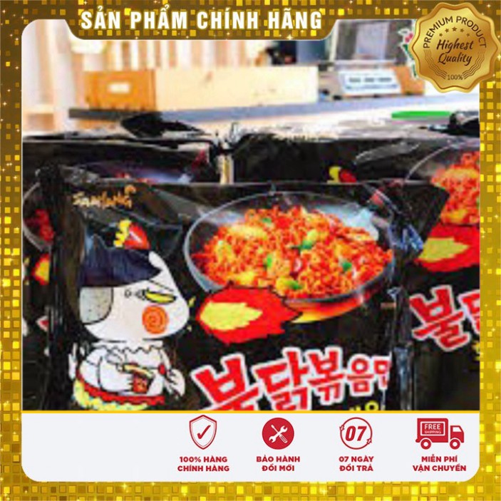[BÁN SỈ] Mỳ Cay Hàn Quốc Samyang Gói 140gr Cay Cấp Độ 3 💝FREE SHIP💝 Mì Cay Hàn Quốc Nhập Khẩu Ăn Vặt Siêu Cay Siêu Ngon