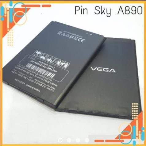 50% GIẢM PIN SKY A890 7800M Zin - BH 6 thang