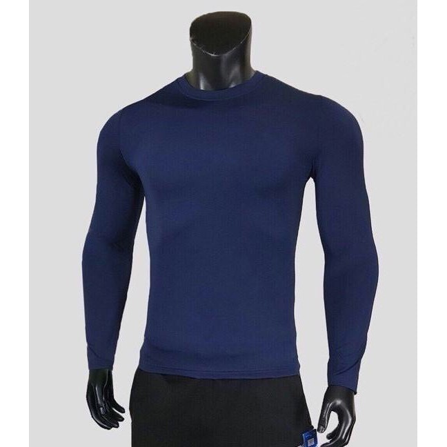 Áo giữ nhiệt nam - Áo dài tay thể thao tập gym nam - 4 chiều - co giãn - mềm mịn - khoe body - 6 màu trơn | BigBuy360 - bigbuy360.vn