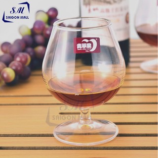 Bộ 6 ly thủy tinh uống ruou vang cao cấp Ly EJ5402, ly thuỷ tinh DELI trong suốt hiện đại