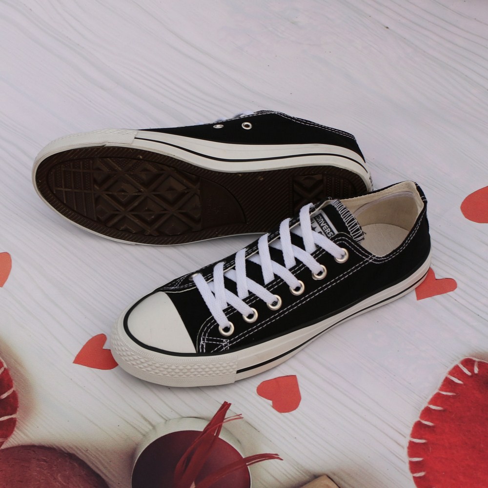 Giày CVS  Classic Màu Đen Cổ Thấp Nam