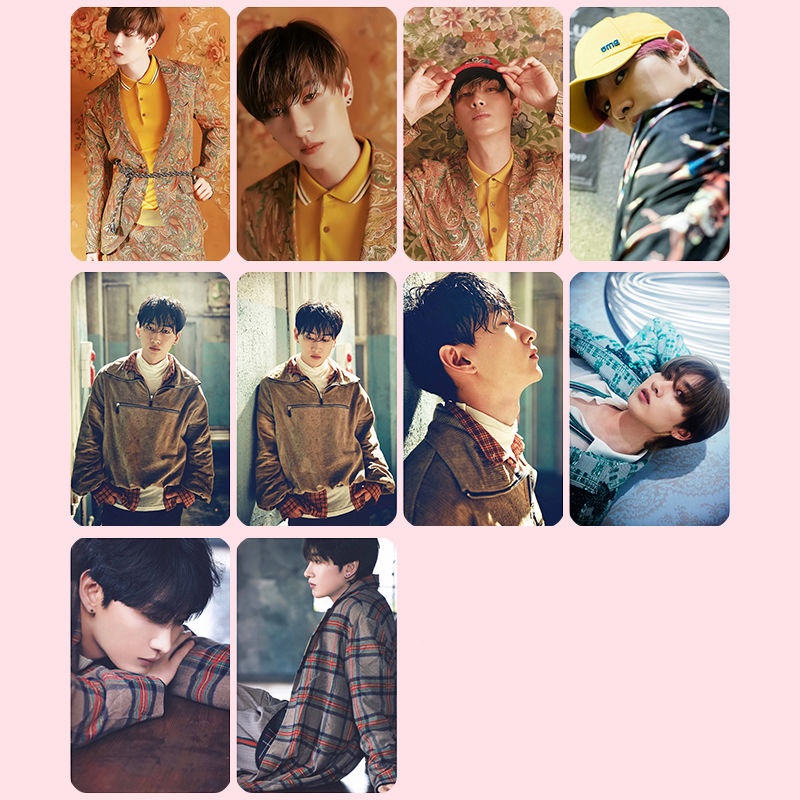 Set 10 Thẻ Dán Hình Super Junior KPOP