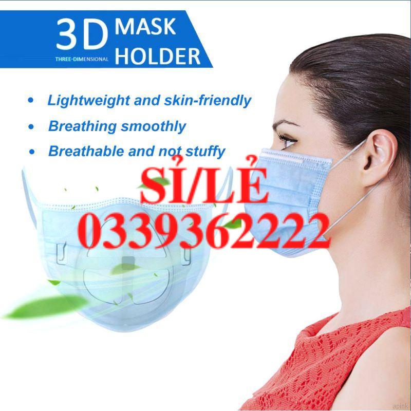 Set 5 khung đỡ 3D hỗ trợ đeo khẩu trang tiện dụng cao cấp